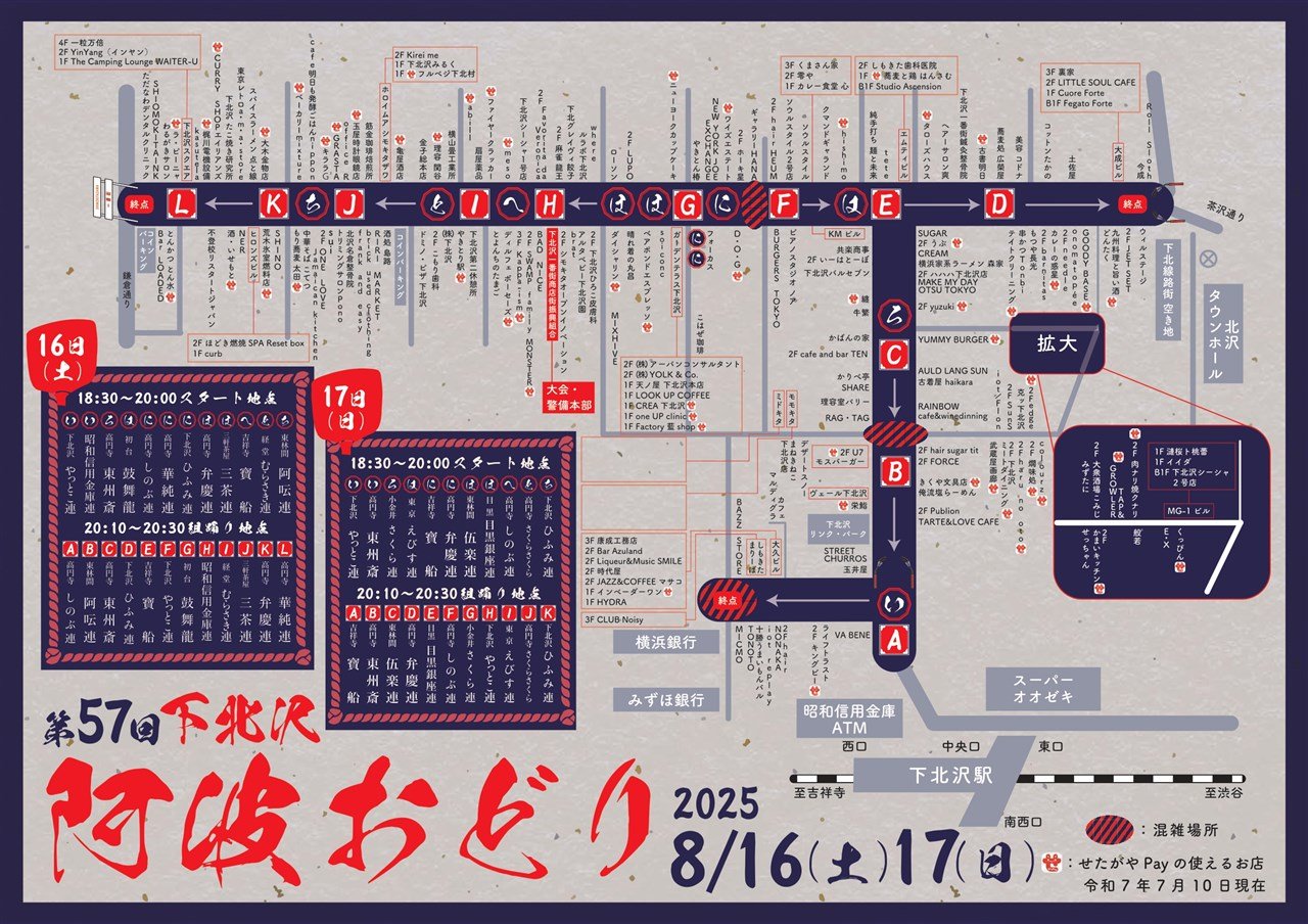 第57回 下北沢阿波おどり