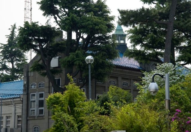 大正ロマンをのこす砧下浄水場ポンプ室