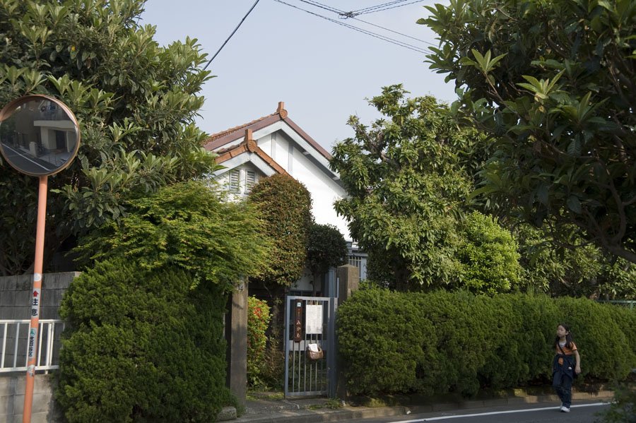 奥沢海軍村ゆかりの風景