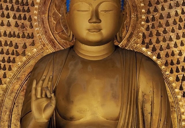 九品仏浄真寺で九体の仏様に出合う